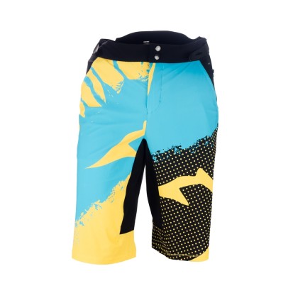 Παντελόνι Enduro | Demaraz | Κίτρινο - Γαλάζιο 