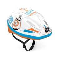 Παιδικό κράνος ποδηλάτου | SEVEN | STAR WARS | BB8 | Λευκό Πορτοκαλί