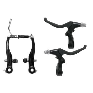 Φρένα και μανέτες  V Brake | Αλουμίνιο | Promax | Εμπρόσθιο/Οπίσθιο Σετ | Μαύρο