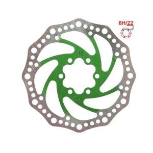 Δισκόπλακα | eWheel | 6 Bolt | 140mm | Πράσινη