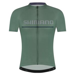 Φανέλα ποδηλασίας | Shimano | Κοντό μανίκι | Πράσινο